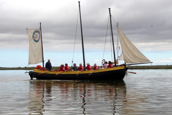 Chalouppe de l'Hermione en Seudre